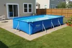 Pileta Rectangular Steel Pro - 4.50x2.20m, 8316 Litros, Estructura Reforzada