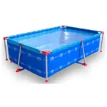 Pileta Estructural Rectangular SOL 250 FUN - 2,5x1,65x0,65 m 2700 Litros Lona