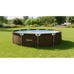 Pileta de lona redonda estructural Philco 6765 Litros Facil Armado Sin Herramientas PHL-12016V56