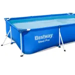 Pileta Estructural Rectangular Steel Pro de 1500 Litros BESTWAY