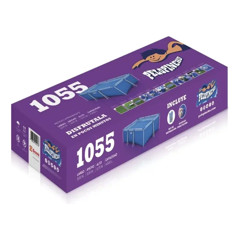 PILETA PELOPINCHO 1055 4500L