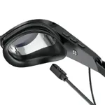 Antiparras inteligentes Holoswim SollaWave con auriculares - Red