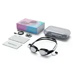Antiparras inteligentes Holoswim SollaWave con auriculares - Red