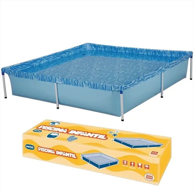 Pileta Estructural Rectangular Mor 1500 Lts 1.89x1.89x0.42