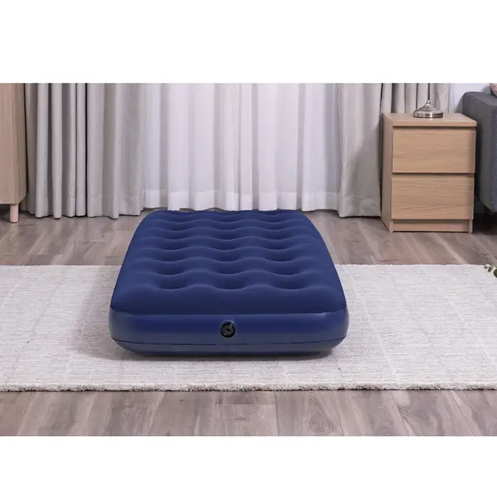 Colchón Inflable 1Plaza 671HD 185x76x22cm c/Inflador Manual BESTWAY