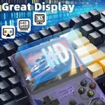 Consola de juegos portátil R36S Retro de 3,5 pulgadas, más de 15 000 juegos, 32 GB+64 GB