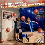 Aro de Basquetbol para Puerta Infantil OZMI WT360 con Marcador LED y Luces