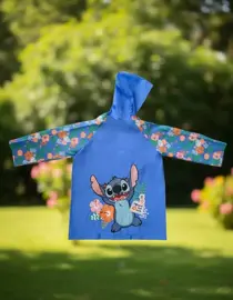 Piloto Infantil Stitch Diseño Tropi...