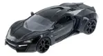 Vehículo De Coleccion Lykan Hypersport Jada Big Time Muscle Negro