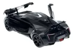 Vehículo De Coleccion Lykan Hypersport Jada Big Time Muscle Negro