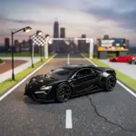 Vehículo De Coleccion Lykan Hypersport Jada Big Time Muscle Negro