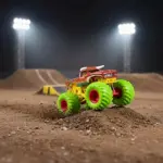 Auto Monster Jam El Toro Loco 1:64 Spin Master Verde Claro