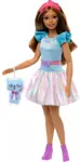 Muñeca Teresa Mi Primera Barbie Suave Con Accesorios
