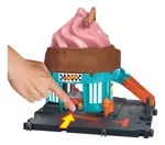 Hot Wheels City Pista De Juguete Heladería Multicolor