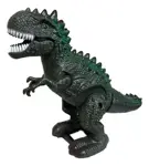 Dinosaurio Rex 20cm Con Luz Y Sonido Dino Verde