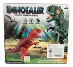 Dinosaurio Rex 20cm Con Luz Y Sonido Dino Verde