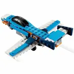 Juguete de construcción LEGO Creator 3 en 1, avión con hélice 31099 (128 piezas)