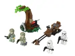 Bloques de construcción LEGO Star Wars Endor Rebel Trooper e Imperial Trooper 9489