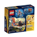 Juguete de construcción LEGO Nexo Knights Knight en Battle Blaster