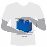 Caja de almacenamiento LEGO Room Copenhagen Bright Blue 40020631