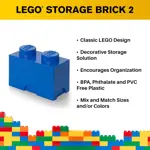 Caja de almacenamiento LEGO Room Copenhagen Bright Blue 40020631