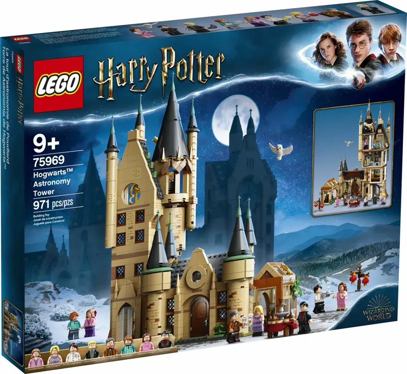 Set de juego Castle Toy LEGO Harry Potter Hogwarts Astronomy