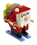 Juguete de construcción LEGO Creator Santa Claus 30580 - 69 piezas