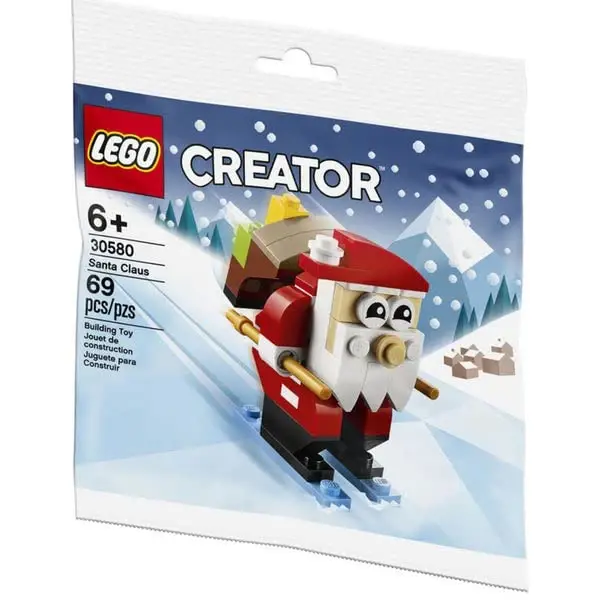 Juguete de construcción LEGO Creator Santa Claus 30580 69 piezas