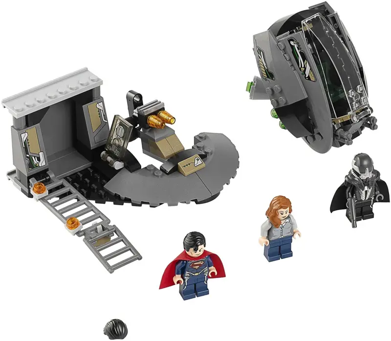 Juguete de construcción LEGO Superheroes Superman Black Zero Escape 76009