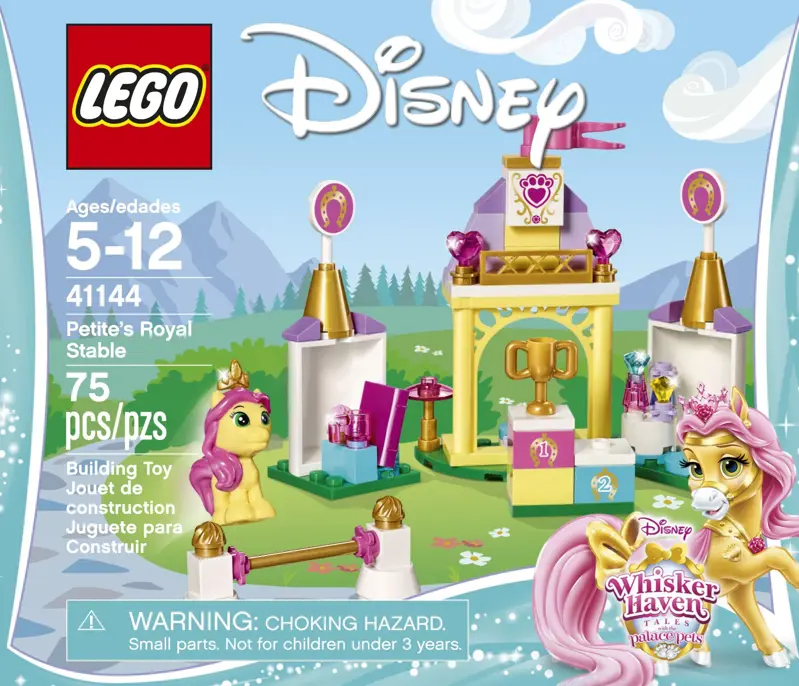 Kit de construcción LEGO Disney Princess Petite's Royal Stable 41144