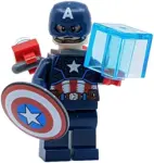 Figura LEGO Superheroes Captain America con Jetpack y accesorios