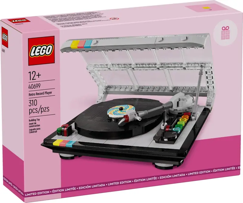 Set de construcción LEGO Retro Retro Tocadiscos 40699 310 piezas