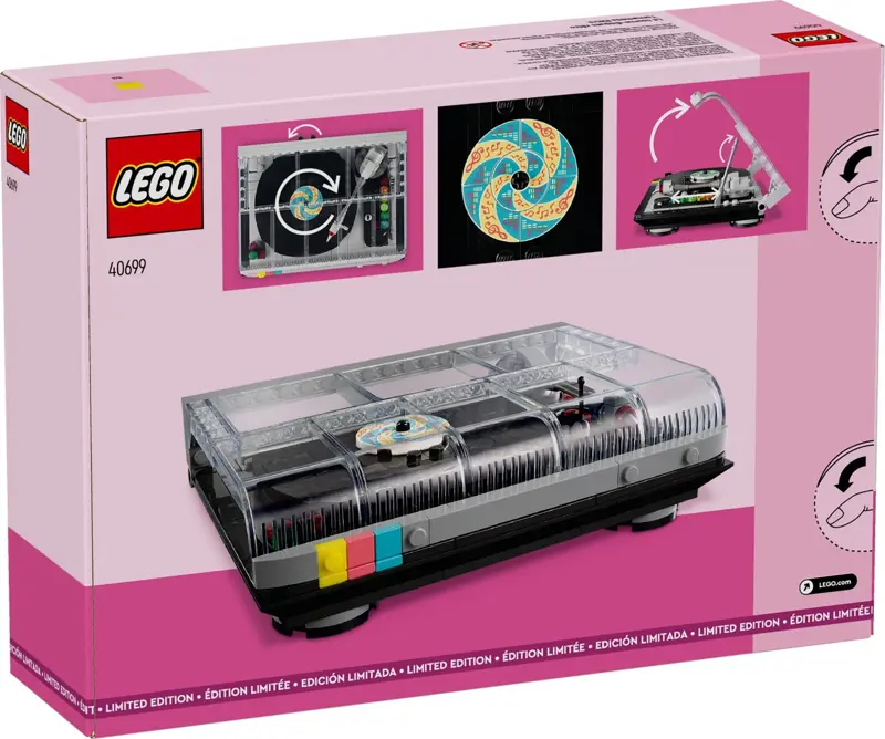 Set de construcción LEGO Retro Retro Tocadiscos 40699 310 piezas