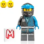 Minifigura LEGO NINJAGO NYA Core con espada samurái dorada 71785