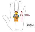 Figura LEGO Lloyd con espada y escudo Green Flame de 5 cm de altura