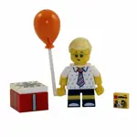 Minifigura LEGO Serie 18 coleccionable para fiesta de cumpleaños para niño