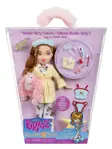 Muñeca de moda Bratz Slumber Party Meygan con 2 pijamas y peluche