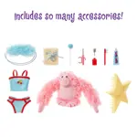 Muñeca de moda Bratz Slumber Party Meygan con 2 pijamas y peluche
