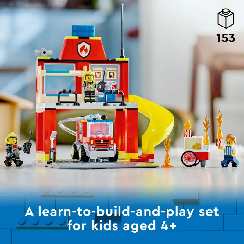 Estaci n De Bomberos LEGO City De Elegoo Megatone