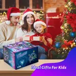 Alfombra de baile ANNKIE para niños de 3 a 12 años con 12 botones iluminados