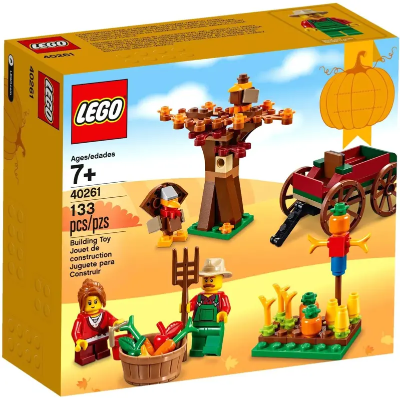 Juguete LEGO Thanksgiving Harvest 2017 con 2 minifiguras