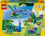 Juguete de construcción LEGO Creator 3 en 1 Exotic Peacock 31157