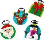 Adornos navideños LEGO 40744 para niños mayores de 6 años