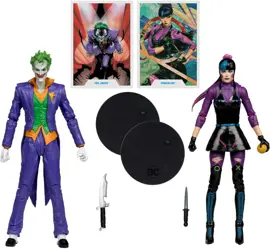 Pack De 2 Figuras De Acción  Dc Mul...
