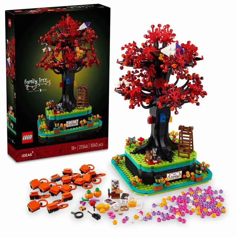 Juguete de Construcción LEGO Ideas 21346 Árbol Familiar con 1040 Piezas
