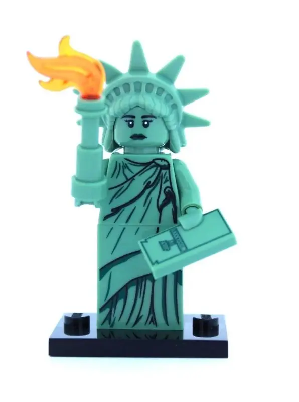 Minifigura LEGO Collectible Serie 6 8827 Lady Liberty