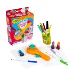 Máquina para hacer stickers de arte giratorio Crayola para niños