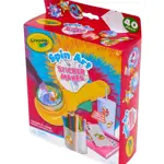 Máquina para hacer stickers de arte giratorio Crayola para niños