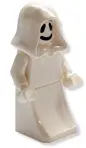 LEGO Minifig Ghost con capucha blanca de Haunted House