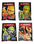 Minifiguras LEGO Ninjago, Kai, Lloyd Jay y Pyro Whipper